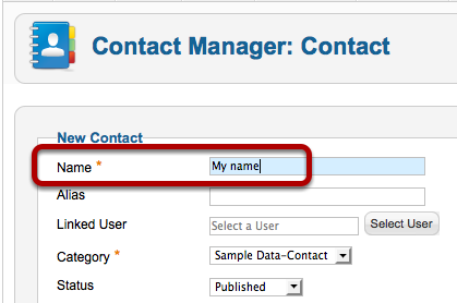 Create a Contact Form in Joomla 3